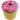 Donut-shaped clay diy slime with pink frosting and colorful sprinkles handmade by marisa