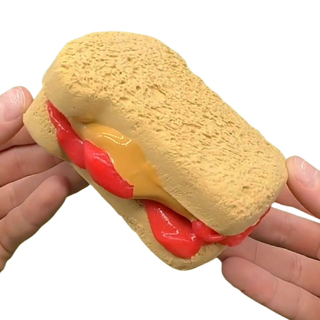 STRAWBERRY JELLY PB+J SANDWICH