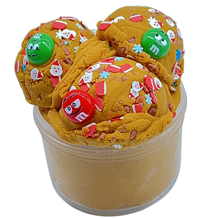 SANTA'S M&M COOKIE DOUGH ICE CREAM